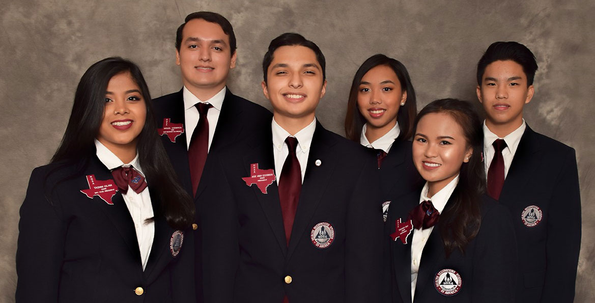 2017-2018 Texas HOSA State Officers Cropped
