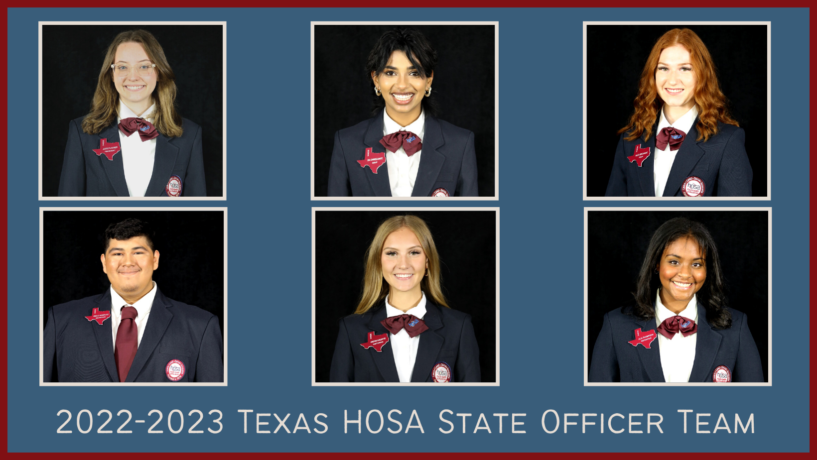 State Officers Texas HOSA